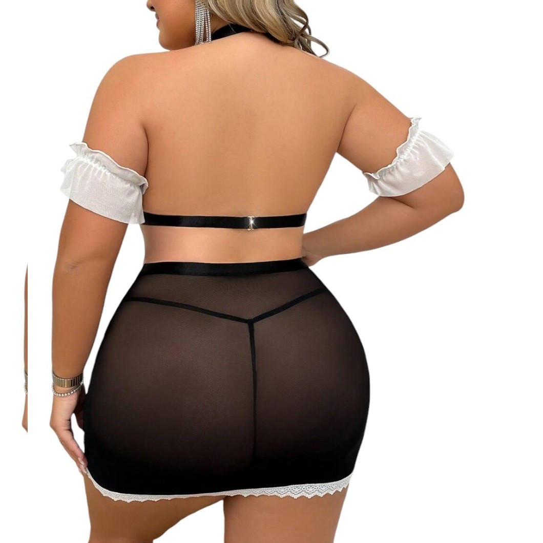 bAŞKa Fantasy Wear Manşetli Hizmetçi Kız Kostümü