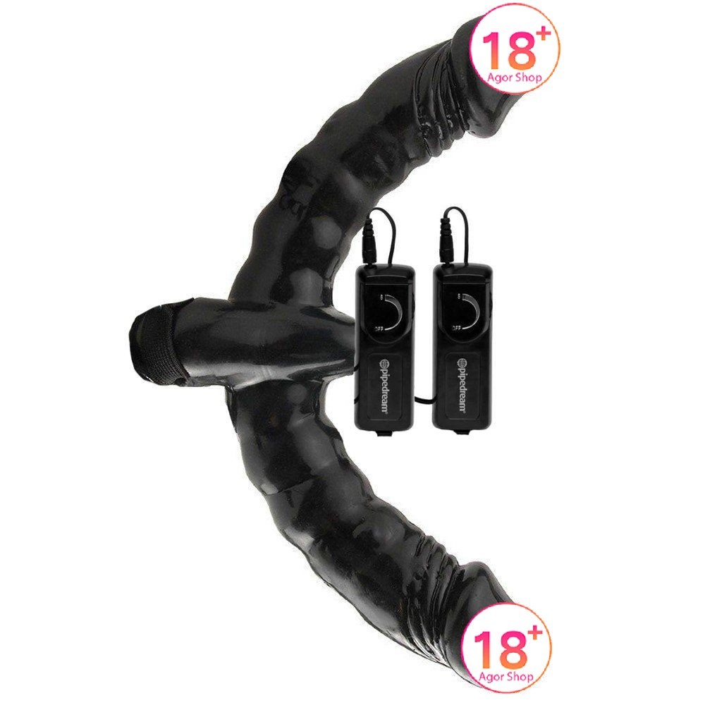 Pipedream  Fetish Fantasy Series Vibrating Double Delight Strap-On
