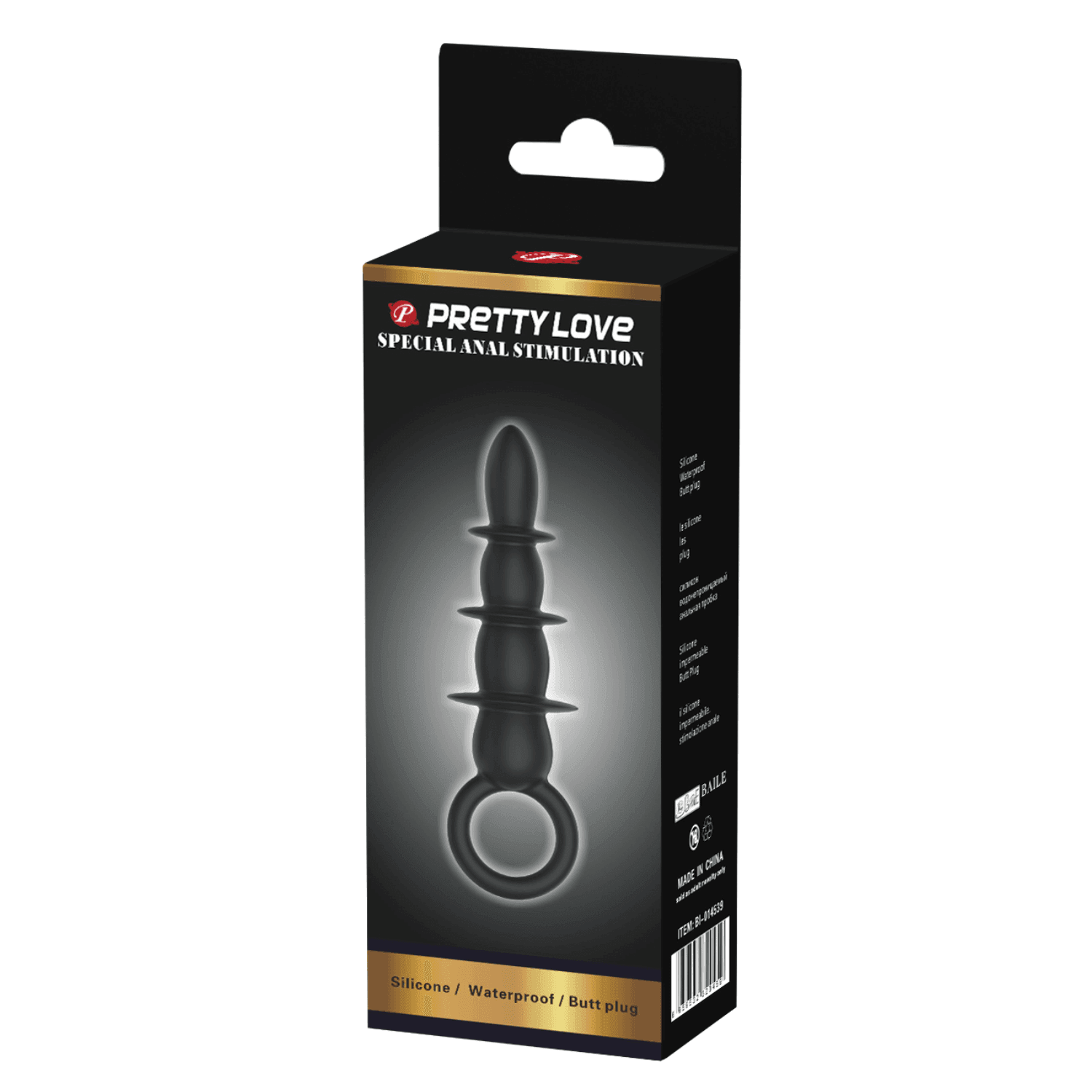 Pretty Love Special Anal Stimulation Butt Plug Silikon Anal Plug BI-014539