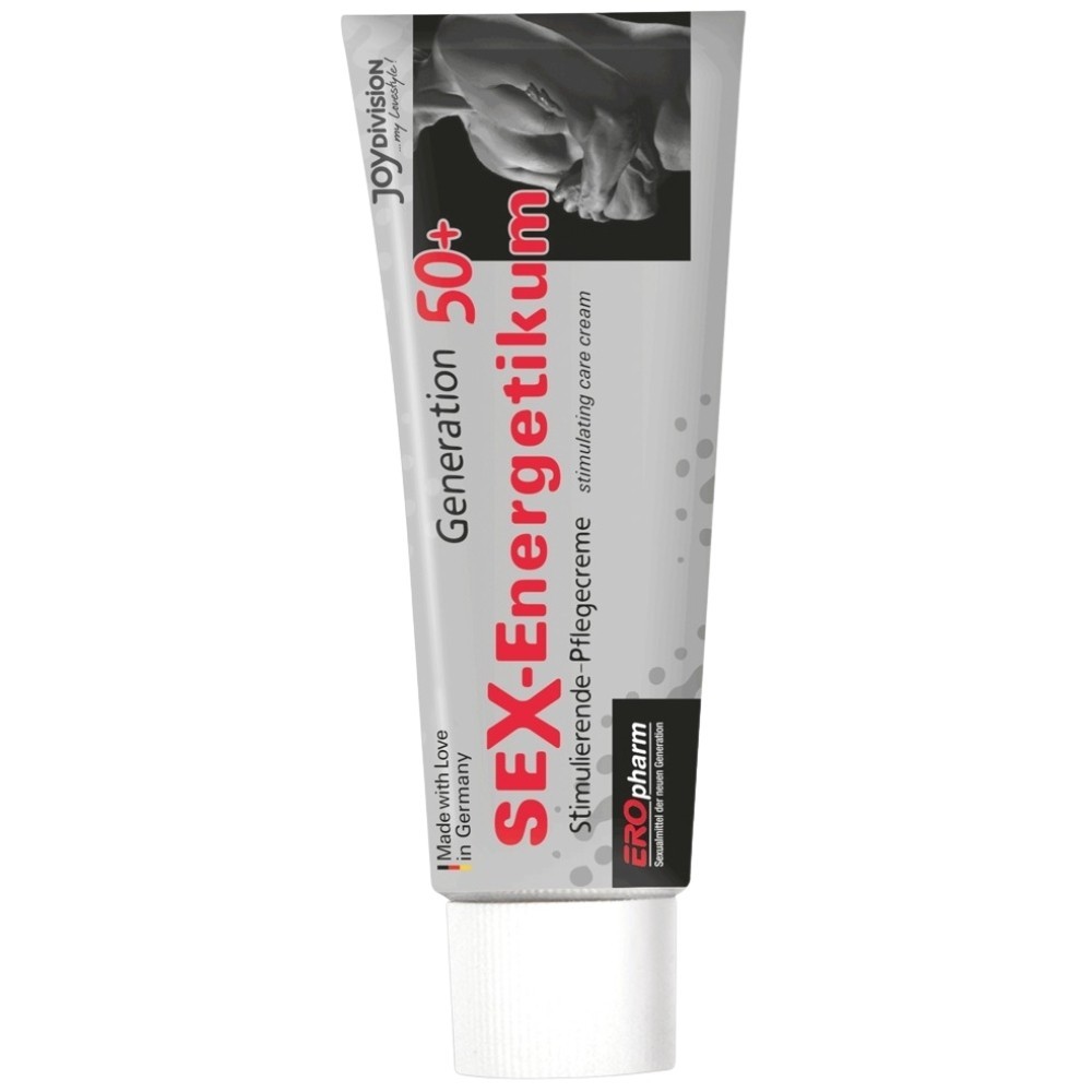 Joy Division Sex Energetic 50+ Erkeklere Özel Penis Kremi 40 Ml
