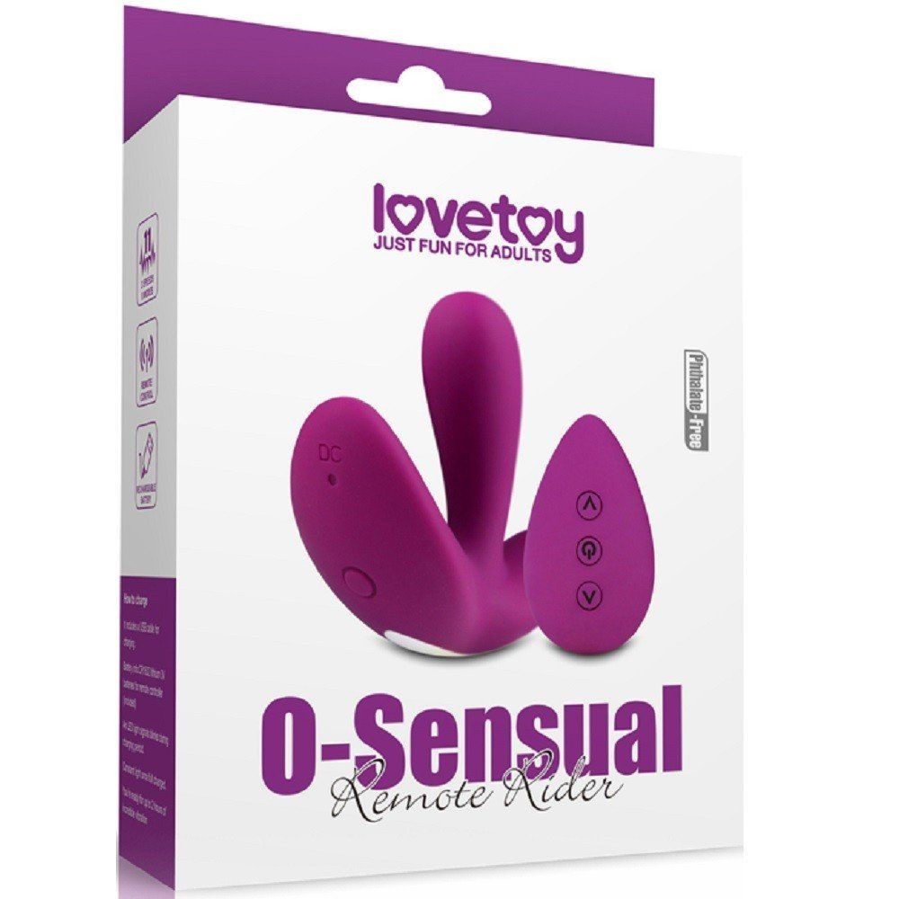 Lovetoy O-Sensual Remote Rider Uzaktan Kumanda Vibratör LV431211