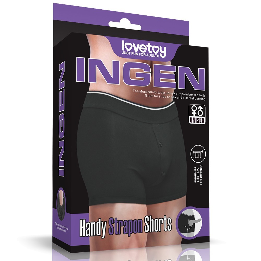 Lovetoy Horny Strapon Shorts XL/XXL Boxer Penis Kemeri LV7150205C