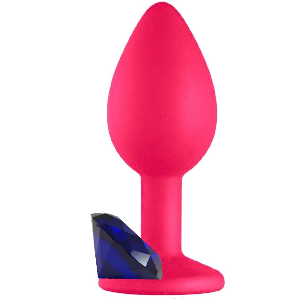 bAŞKa Anal Fantasy Silicone Taşlı Silikon Anal Plug