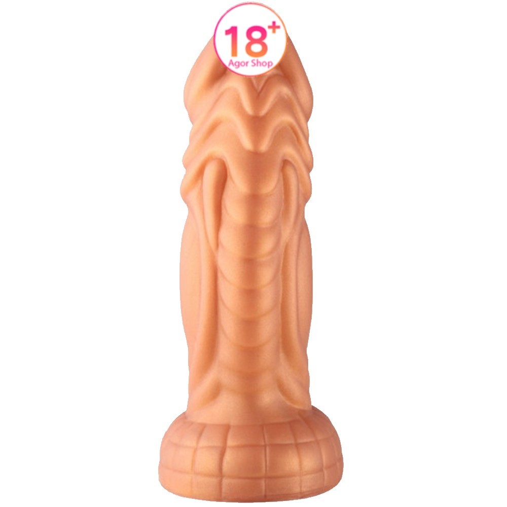 Shequ Jelly Animal Dildo Monster 3 Squamule Realistik Penis SQ-WBD10052