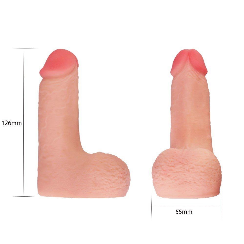 Lovetoy Skinlike Limpy Cock Giyilebilir 12.5 cm Dildo LV312001