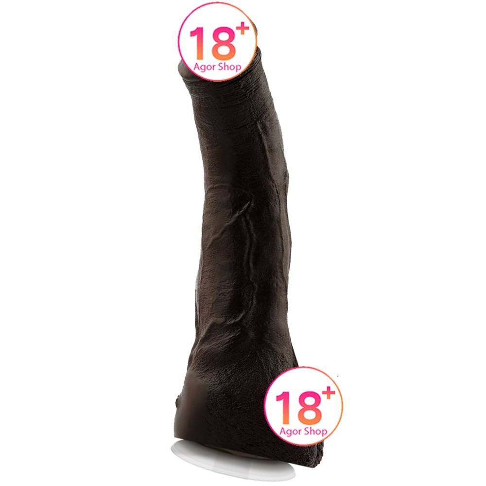 Doc Johnson Signature Cocks Black Thunder Amerikan Realistik Penis