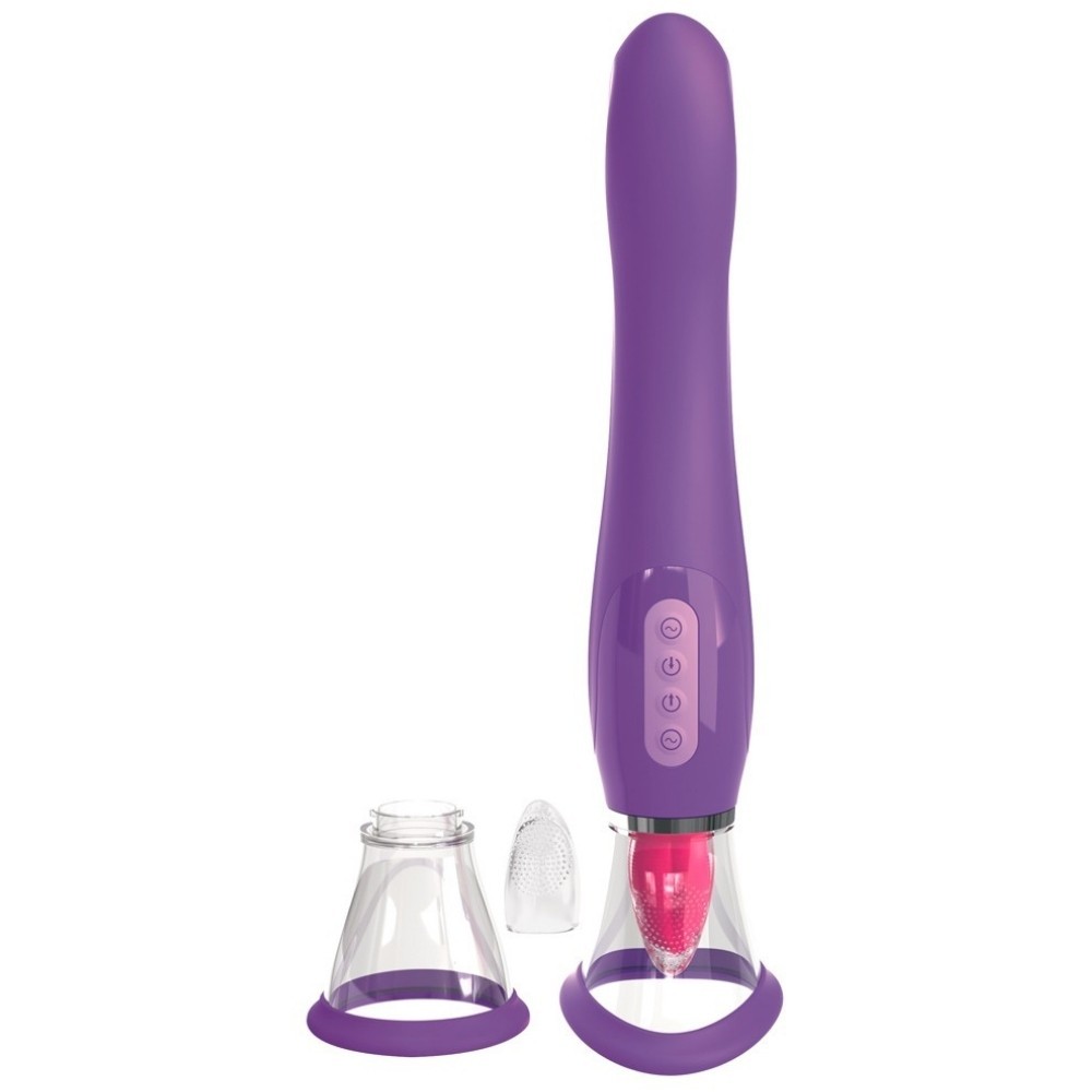 Pipedream Fantasy For Her Ultimate Pleasure Emiş Güçlü Dil Vibratör