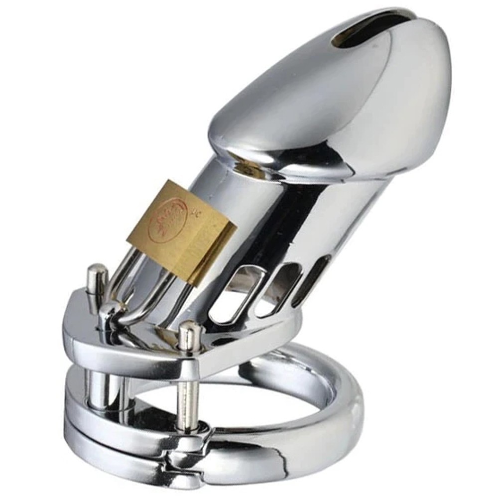 bAŞKa Master Male Chastity Metal Penis Kilidi 50 mm