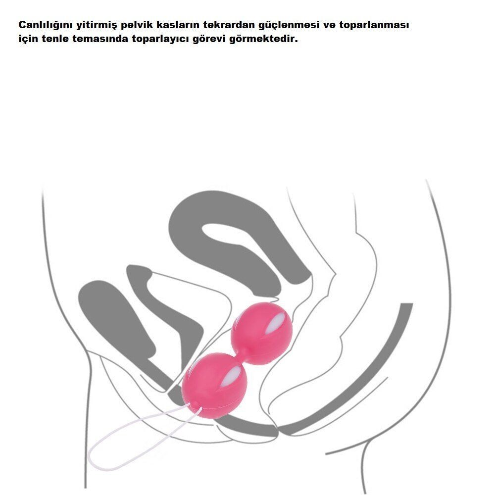 bAŞKa Pelvic Flesi Flexible Kegel Top-D.Blue