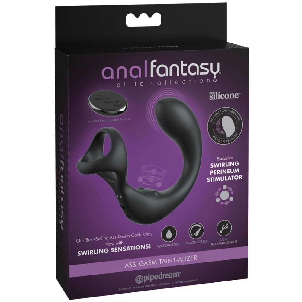 Pipedream Anal Fantasy Elite Collection Ass-Gasm Taint-Alizer Prostat Vibratör