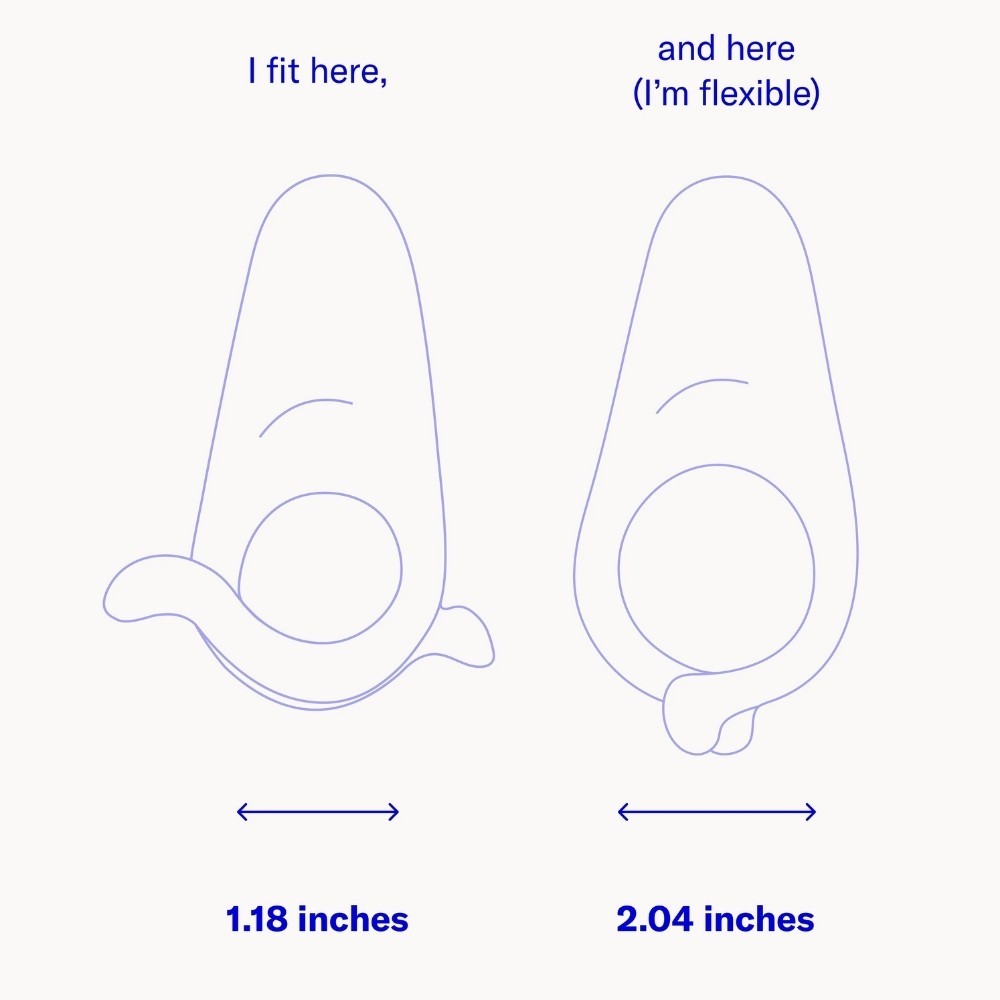 Dame Products Hug Vibrating Couples Adjustable Ring Titreşimli Penis Halkası