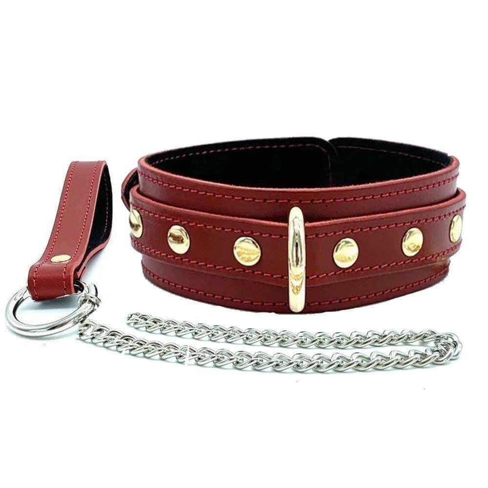 bAŞKa Fetish Fantasy Series Collar Fetiş Boyun Tasması-Kırmızı
