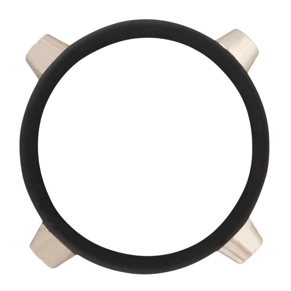 Rebel Men's Gear Cock Ring With Studs Penis Halkası