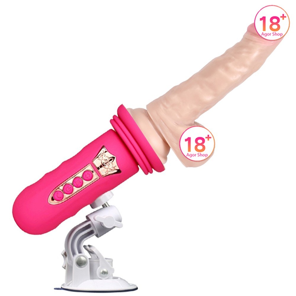 bAŞKa The Sex Machine With Dildo Realistik Penis Uyumlu Sex Makinesi