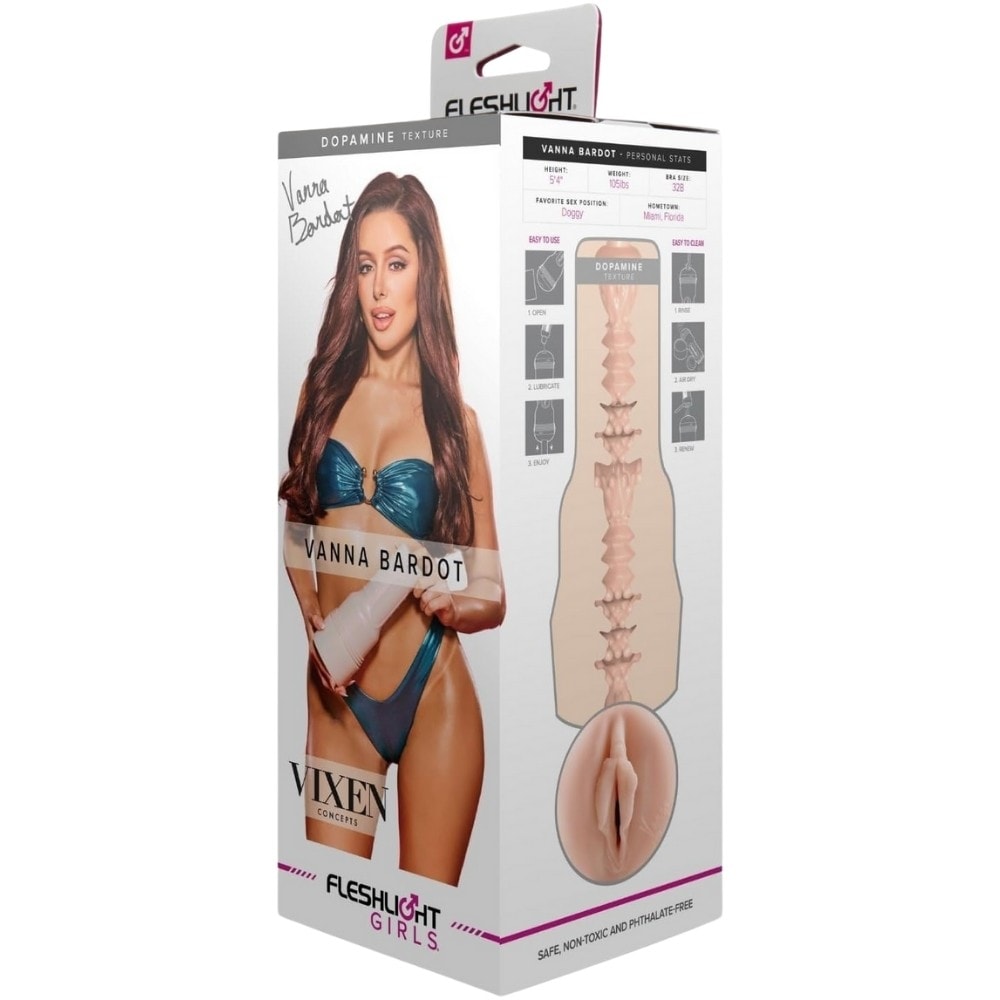 Original Fleshlight Girls Vanna Bardot Realistik Vajina Masturbator