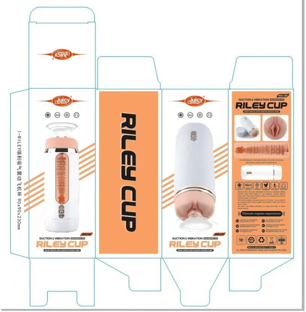 Shequ Riley Suction Emiş Güçlü 7 Mod Titreşimli Realistik Vajina SQ-MA70064