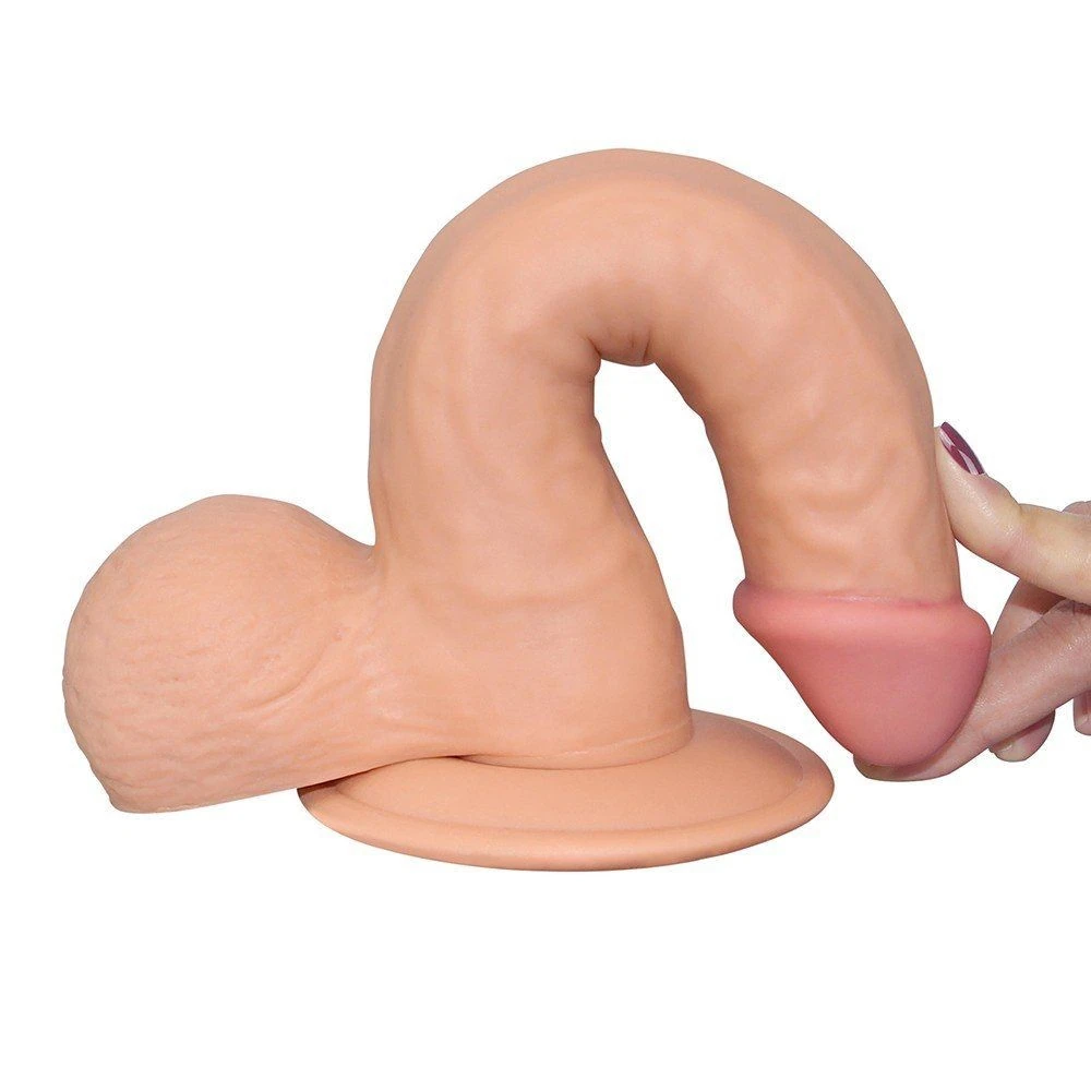 Lovetoy The Ultra Soft Dude Dildo 20 cm Realistik Penis LV1082
