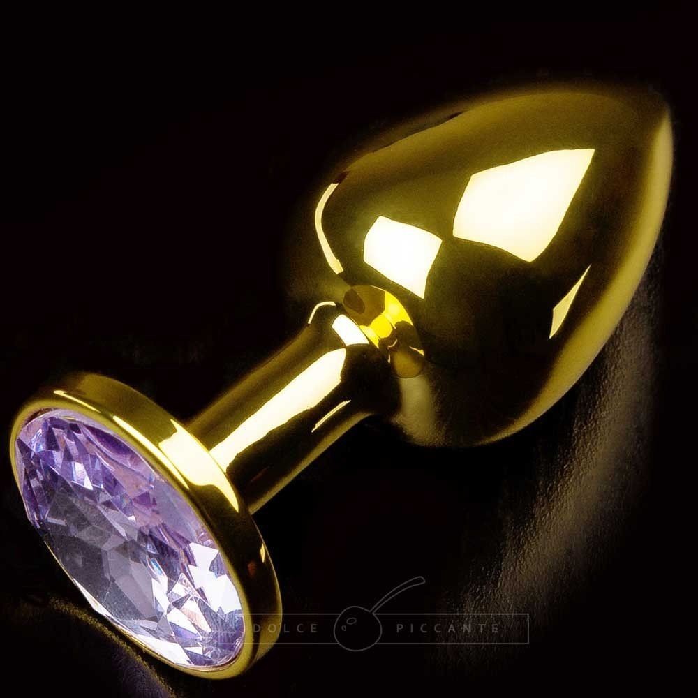 Dolce Piccante Lüks Small Boy Gold  Anal Plug
