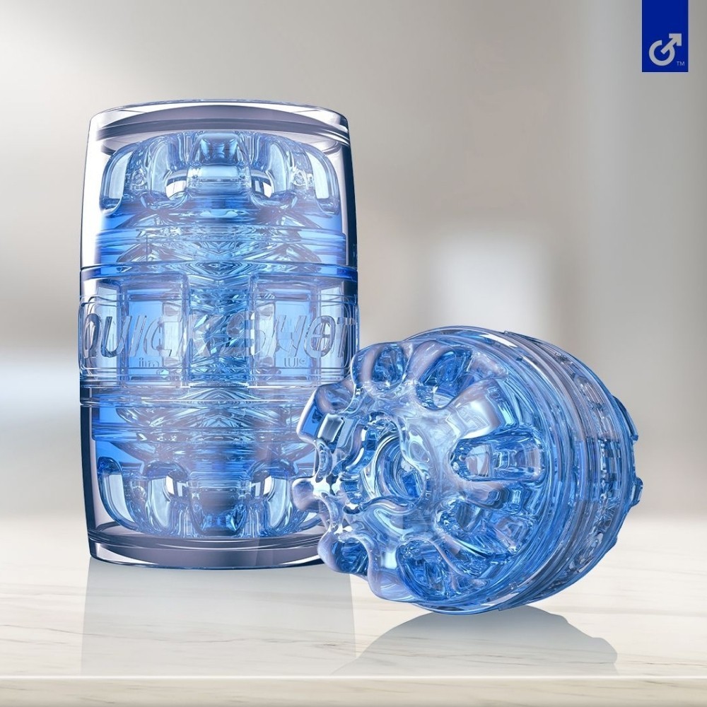 Original Fleshlight Quickshot Turbo Blue Masturbator