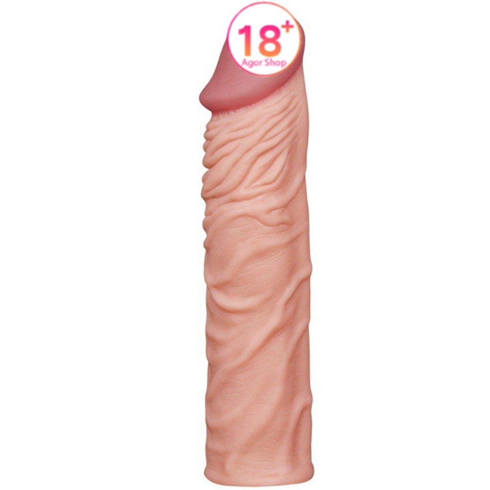 Lovetoy Pleasure X-Tender Realistik Penis Kılıfı LV1052F