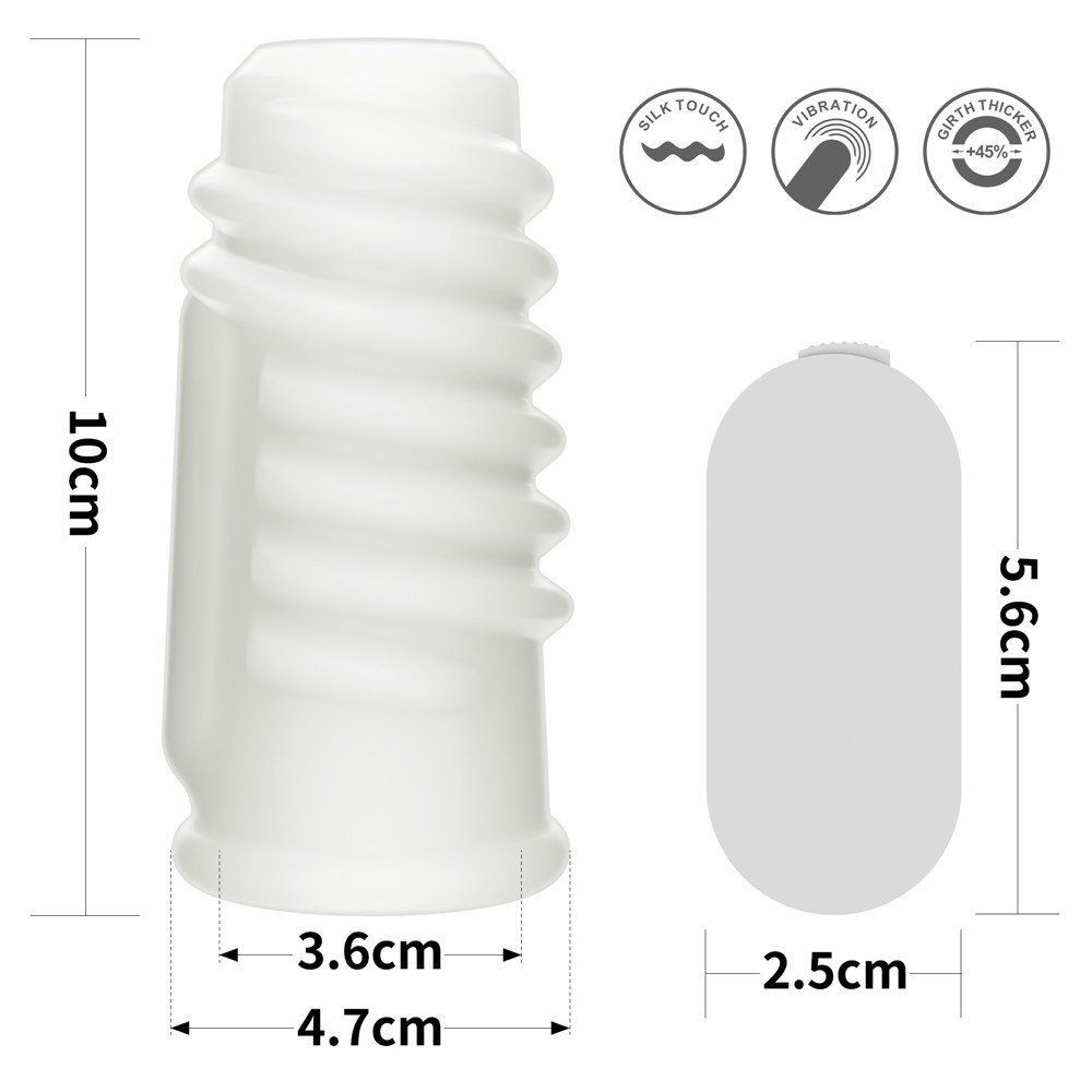 Lovetoy Vibrating Spiral Knights Ring Penis Kılıfı LV343111