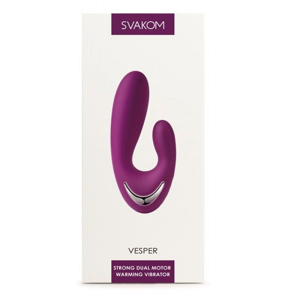 Svakom Vesper Strong Dual Motor Warming Vibrator