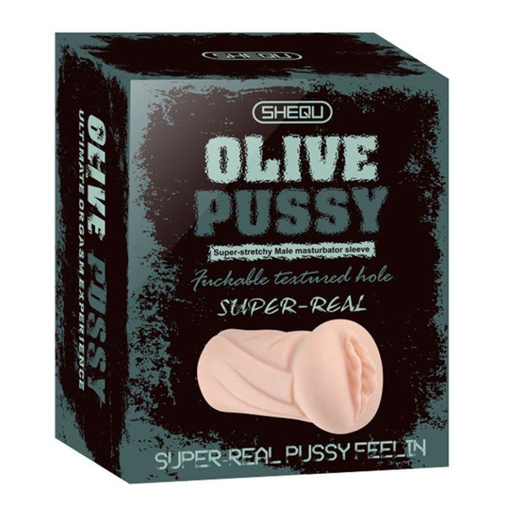 Shequ Olive Pocket Pussy Realistik Vajina Masturbator SQ-MA60019