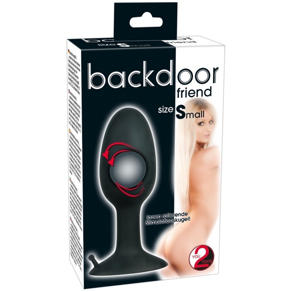 You2Toys Backdoor Friend Small 8 Cm Silikon Anal Plug