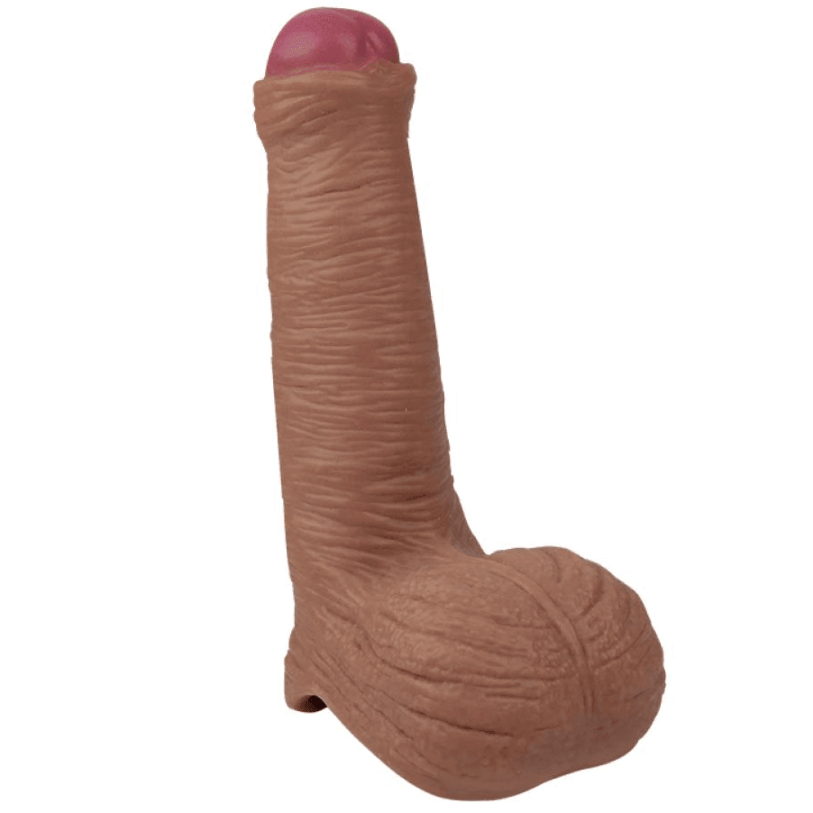 bAŞKa Shots Real Cock Testisli Gerçek Aktif Deri Sünnetsiz Penis Kılıfı
