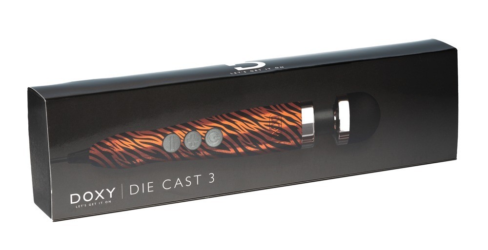 Doxy Die Cast 3 Tiger Mini Wand Massager