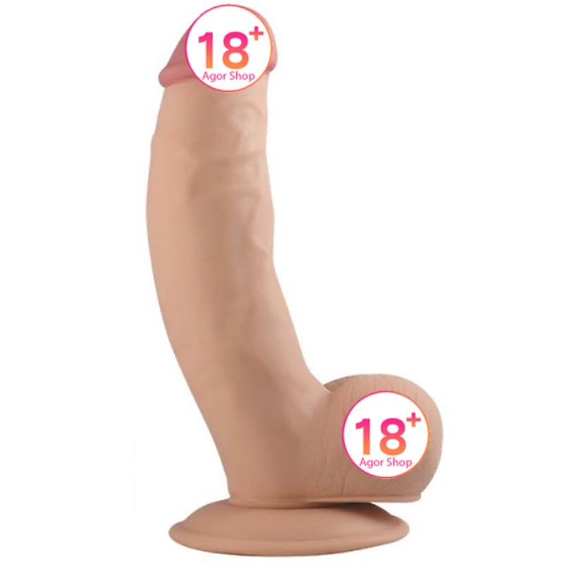 Lovetoy The Ultra Soft Dude Dildo 20 cm Realistik Penis LV1081