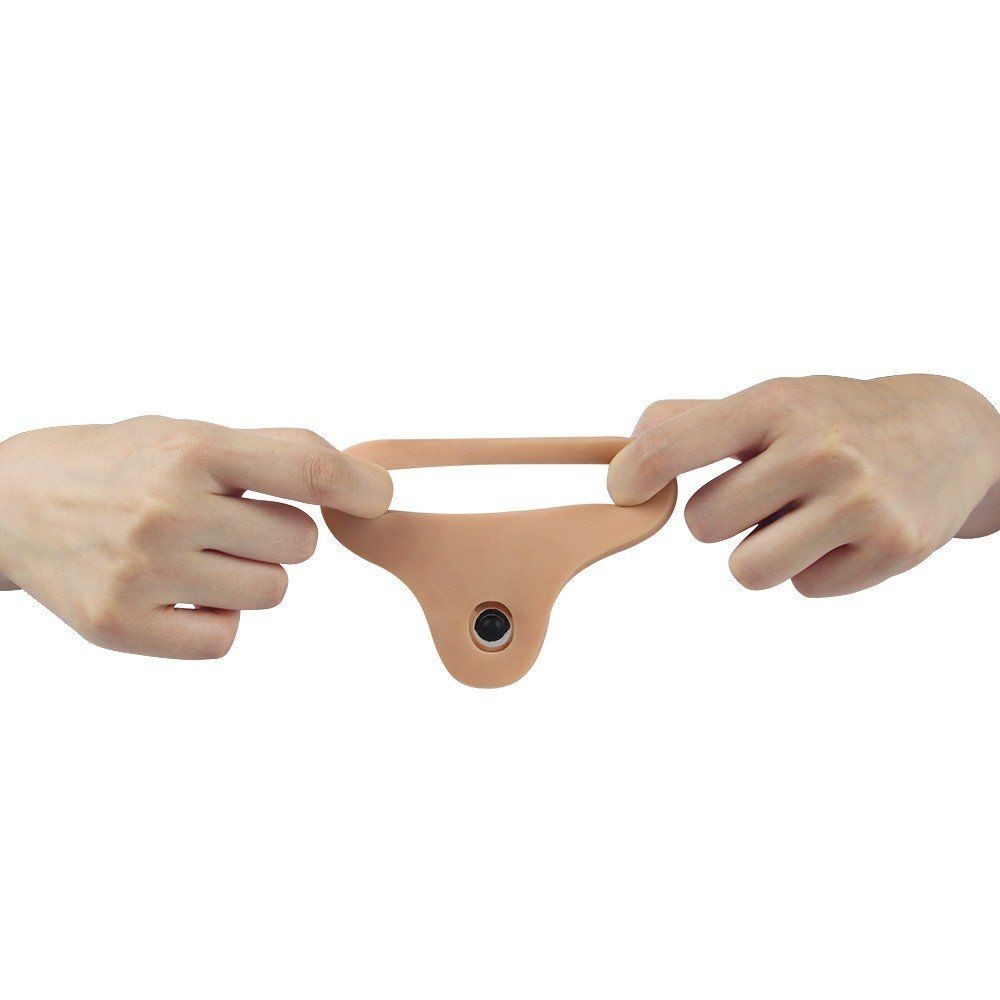Lovetoy The Ultra Soft Double 17.8 cm Titreşimli Anal Penis LV1133