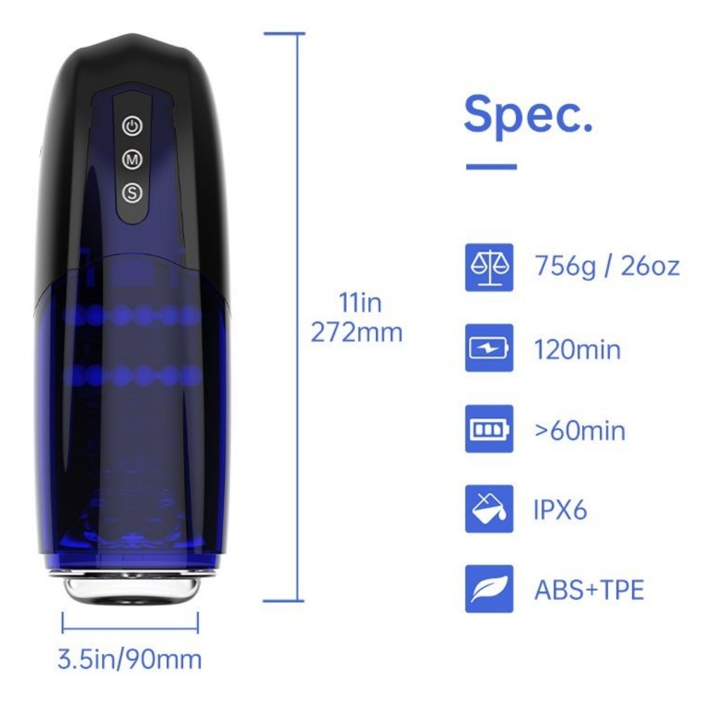 Magic Motion Xone Masturbator Uygulama Kontrollü ve Emiş Güçlü Masturbator