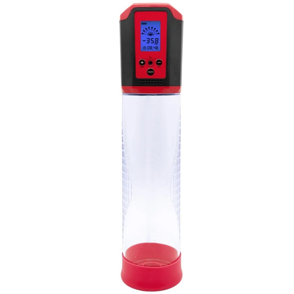 bAŞKa Canwin Bigger Man Passion Pump 8 Speed Otomatik Penis Pompası-Blue