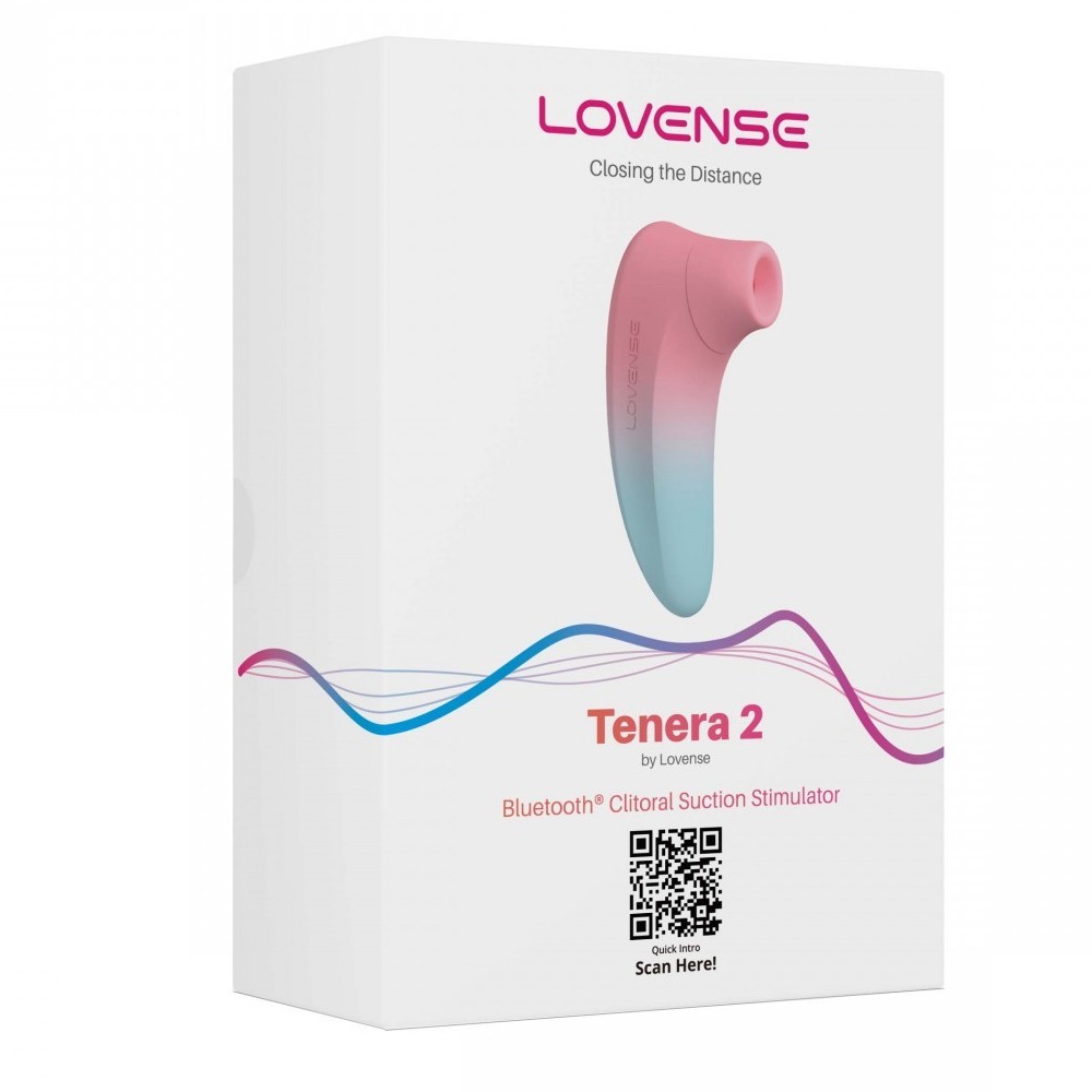 Lovense Tenera 2 App-Controlled Telefon Kontrollü Emiş Vibratör