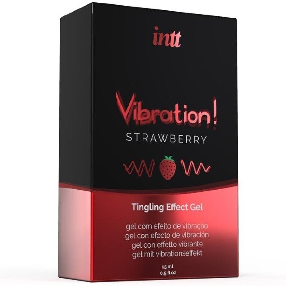 İntt Vibration Strawberry 15 ml Meyveli Sıvı Vibratör