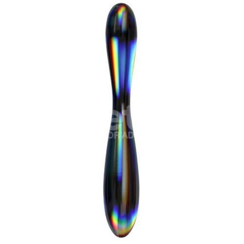 Lovetoy Twilight Gleam Glass Dildo-Double Delight Çif Taraflı Cam Dildo LV610025