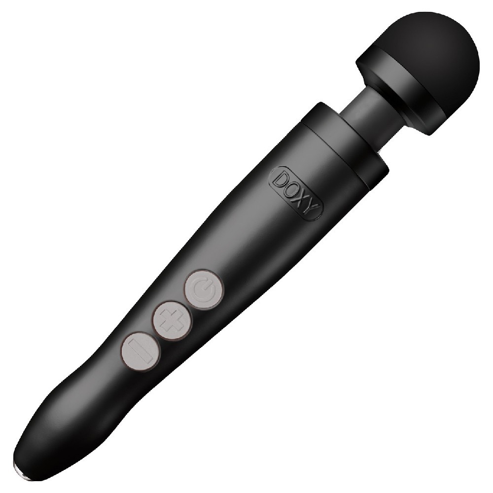 Doxy Die Cast 3R USB Rechargeable Mini Wand Black Massager