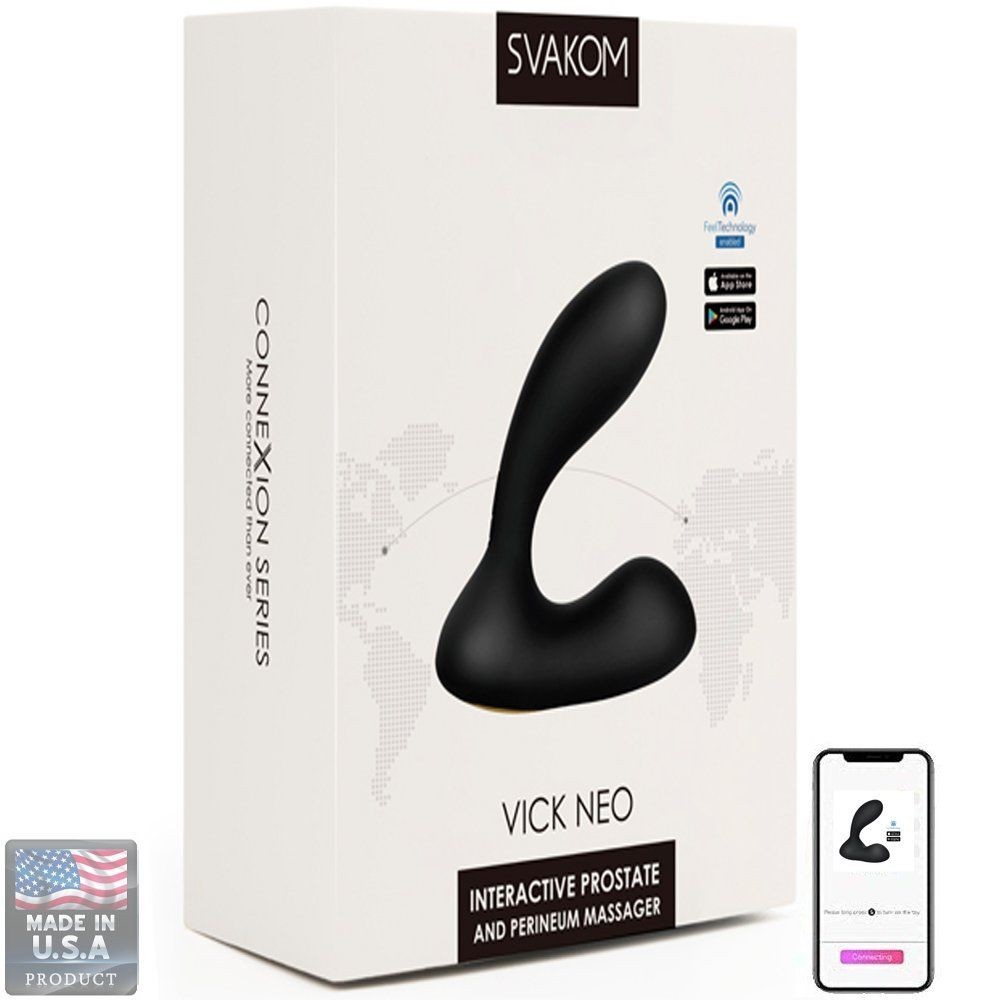 Svakom Connexion Series Vick Neo Prostate Massager App Controlled