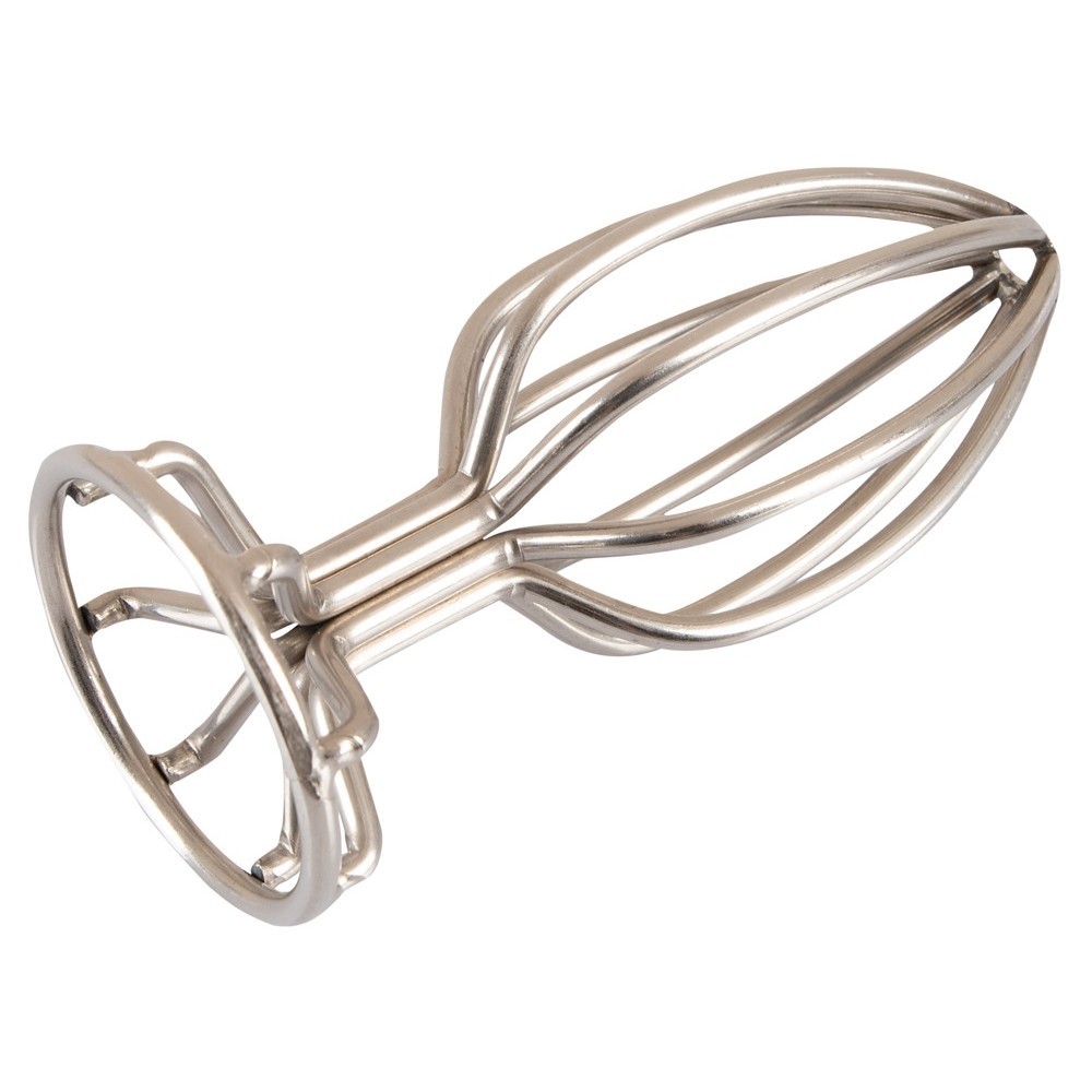 Anos Finest Butt Wear Metal Cage Butt Plug 3.8 cm