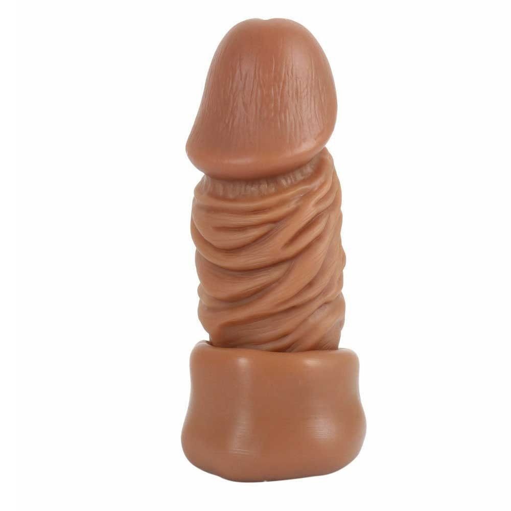 bAŞKa Mega Enlarger Sleeve Aftio Yumuşak Et Doku Realistik Penis Kılıfı