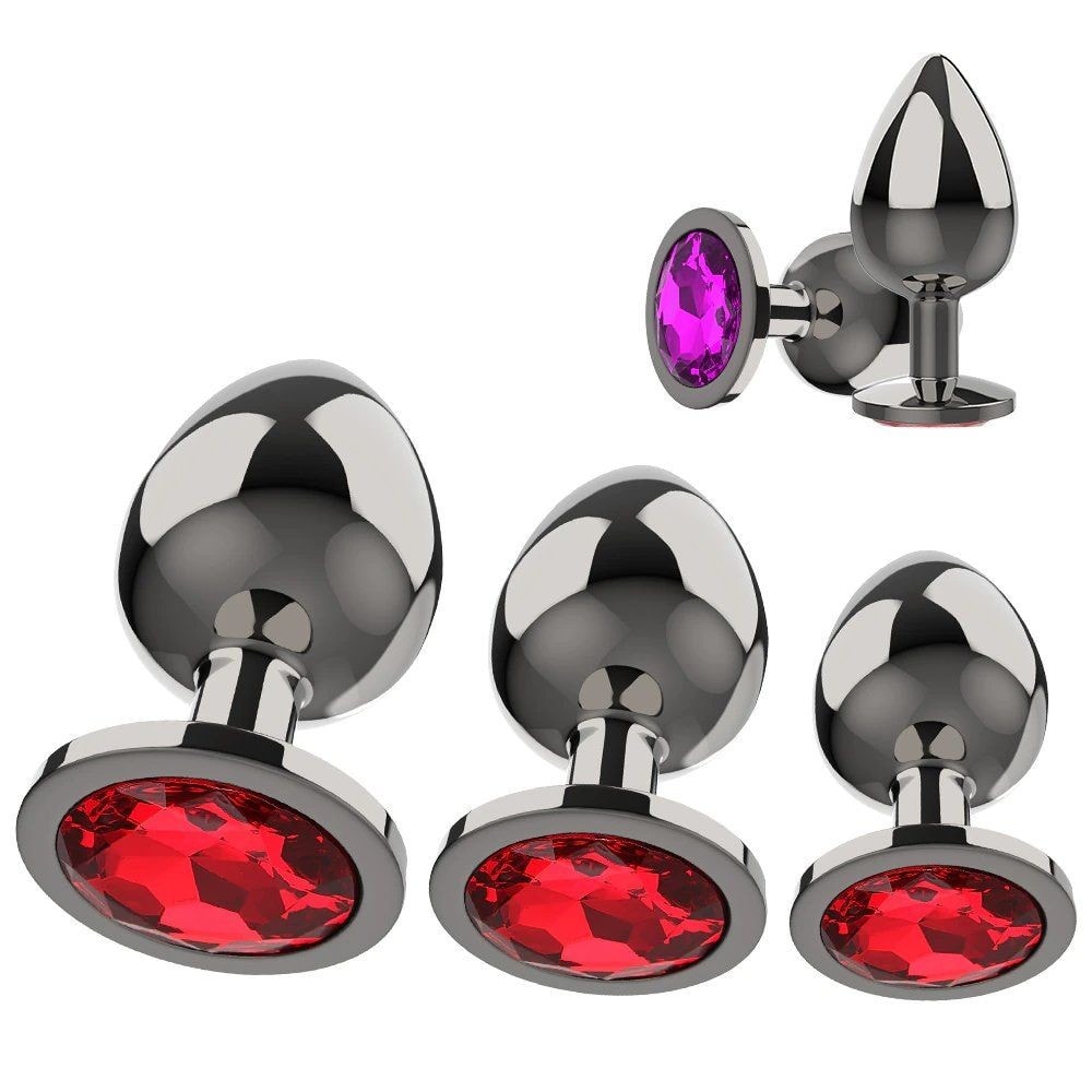 bAŞKa Booty Jewellery Black Metal Anal Plug Small