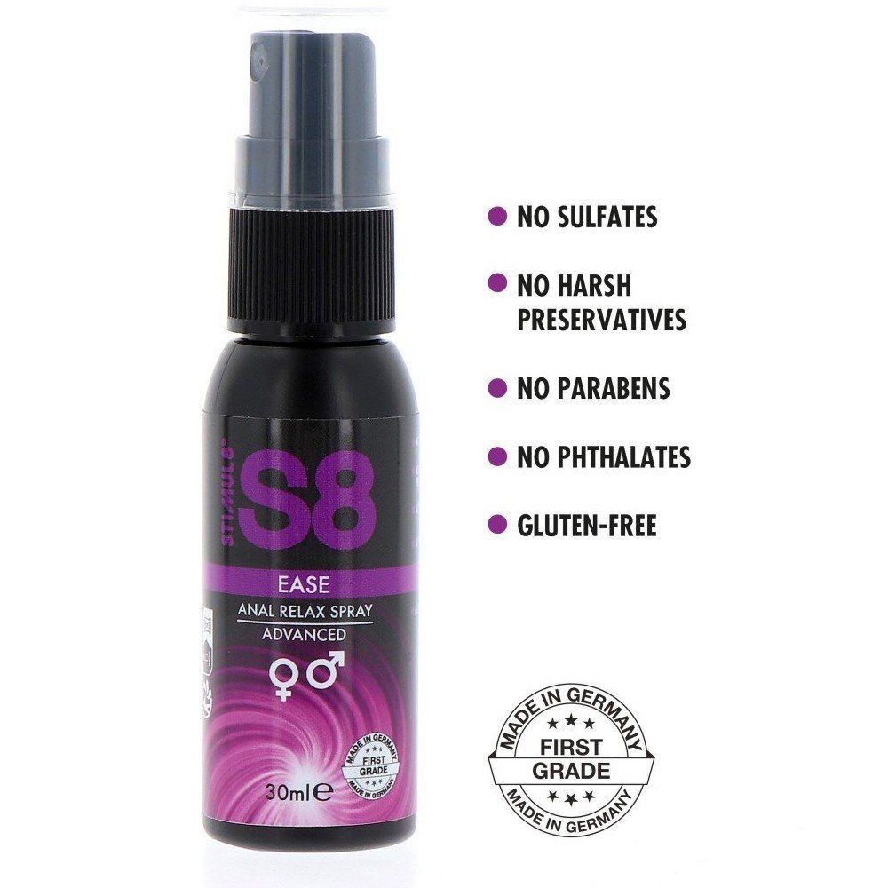 Stimul8 S8 Ease Anal Rahatlatıcı Sprey 30 ml