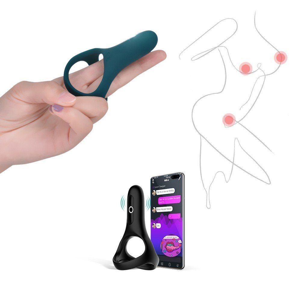 Magic Motion Rise Smart Wearable Cockring Green