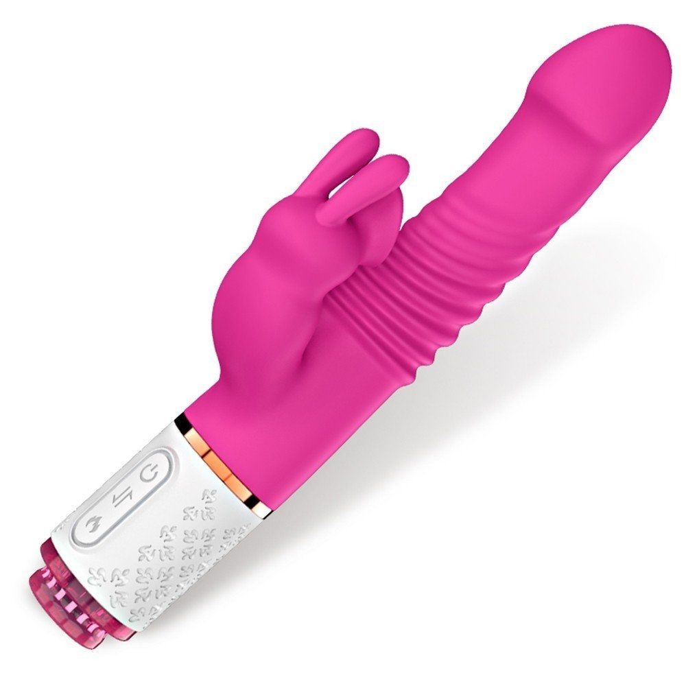 Dibe Sex Massager Hava Darbeli İleri Geri Hareketli Rabbit Vibratör