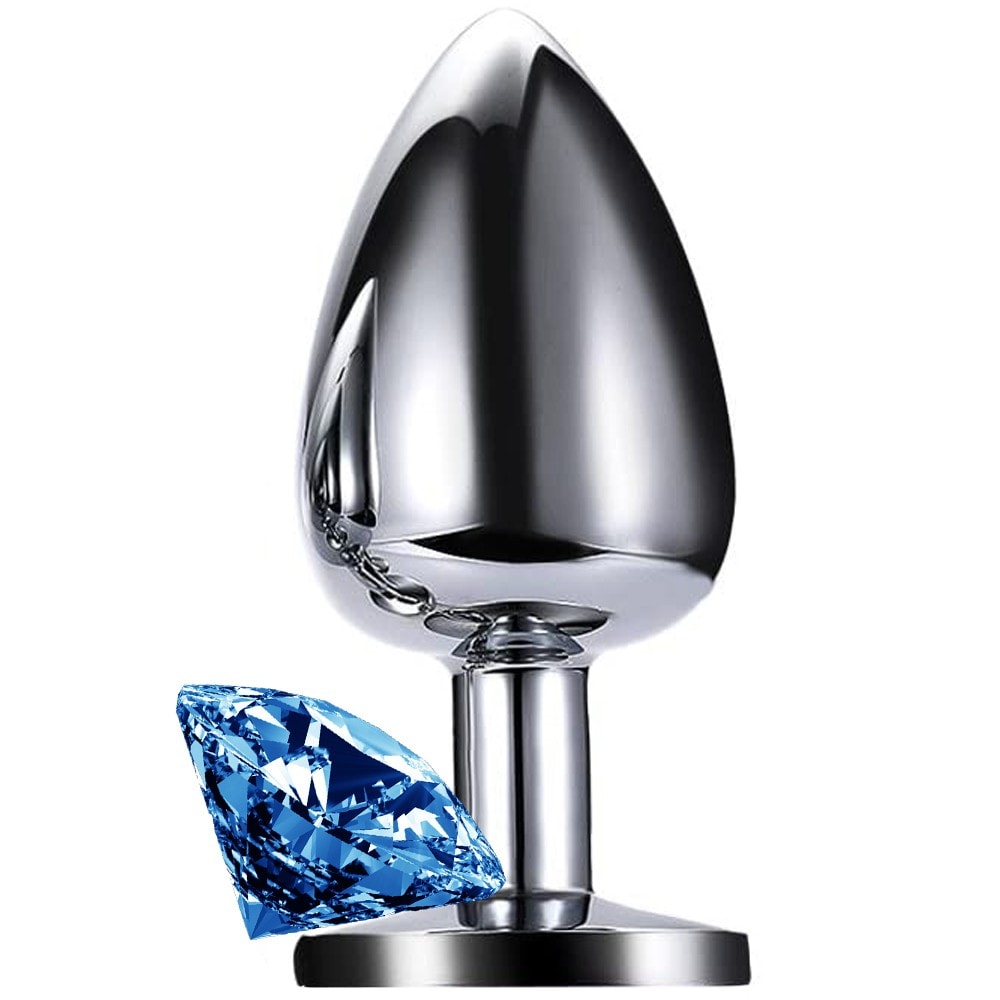bAŞKa Booty Jewellery Hot Cool Silver Metal Anal Plug Large