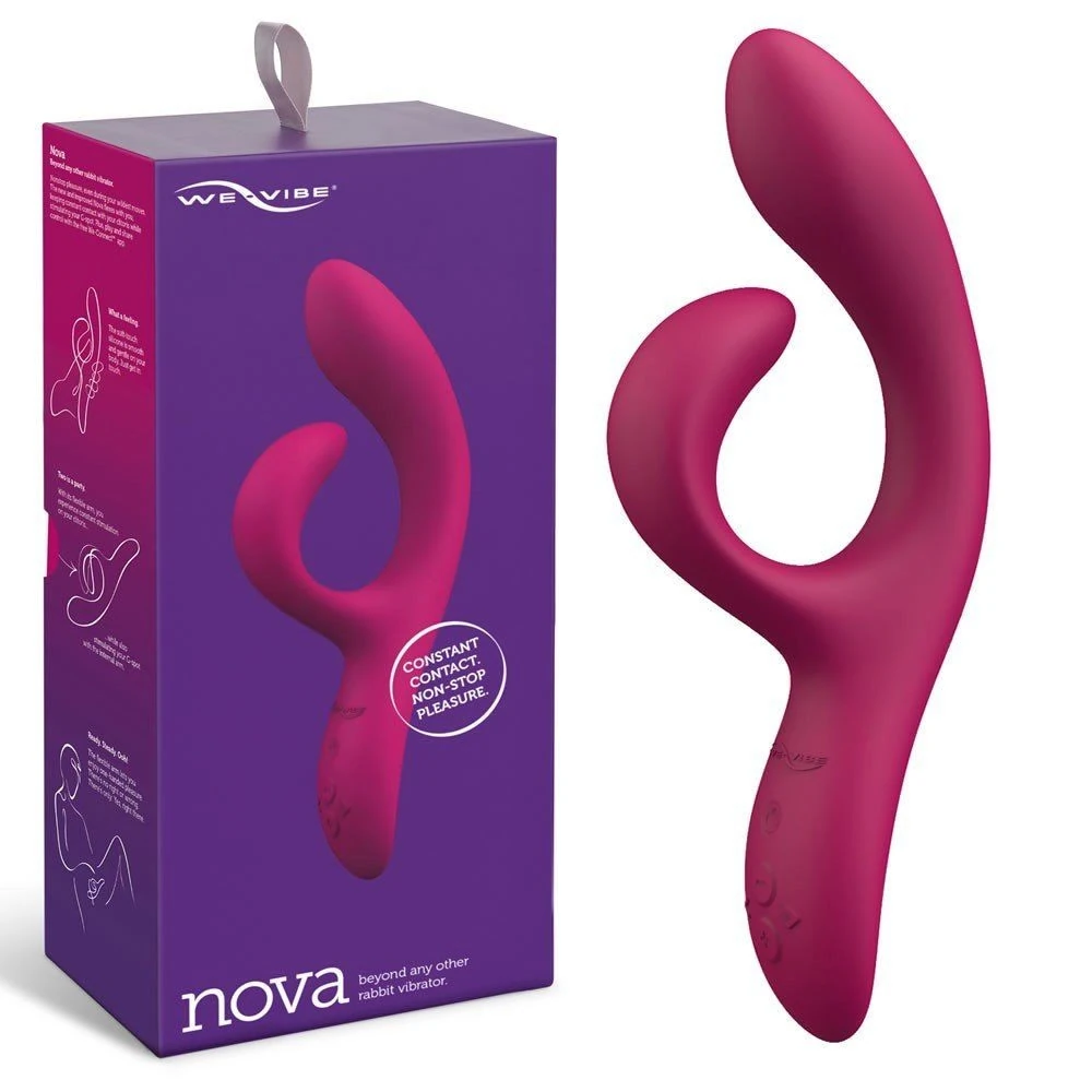 We-Vibe Nova 2 Rechargeable Dual-Stimulation Rabbit Vibrator