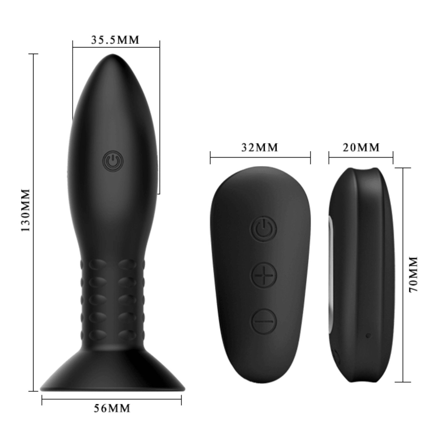 Pretty Love Mr. Play Powerful Vibrating Plug Prostat Vibratör BI-040085W-MR