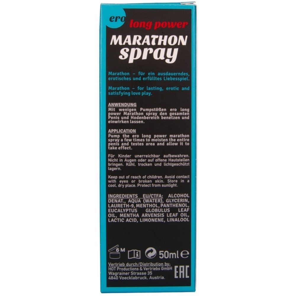 Hot Products Ero Marathon Spray Men Long Power 50 Ml Spray