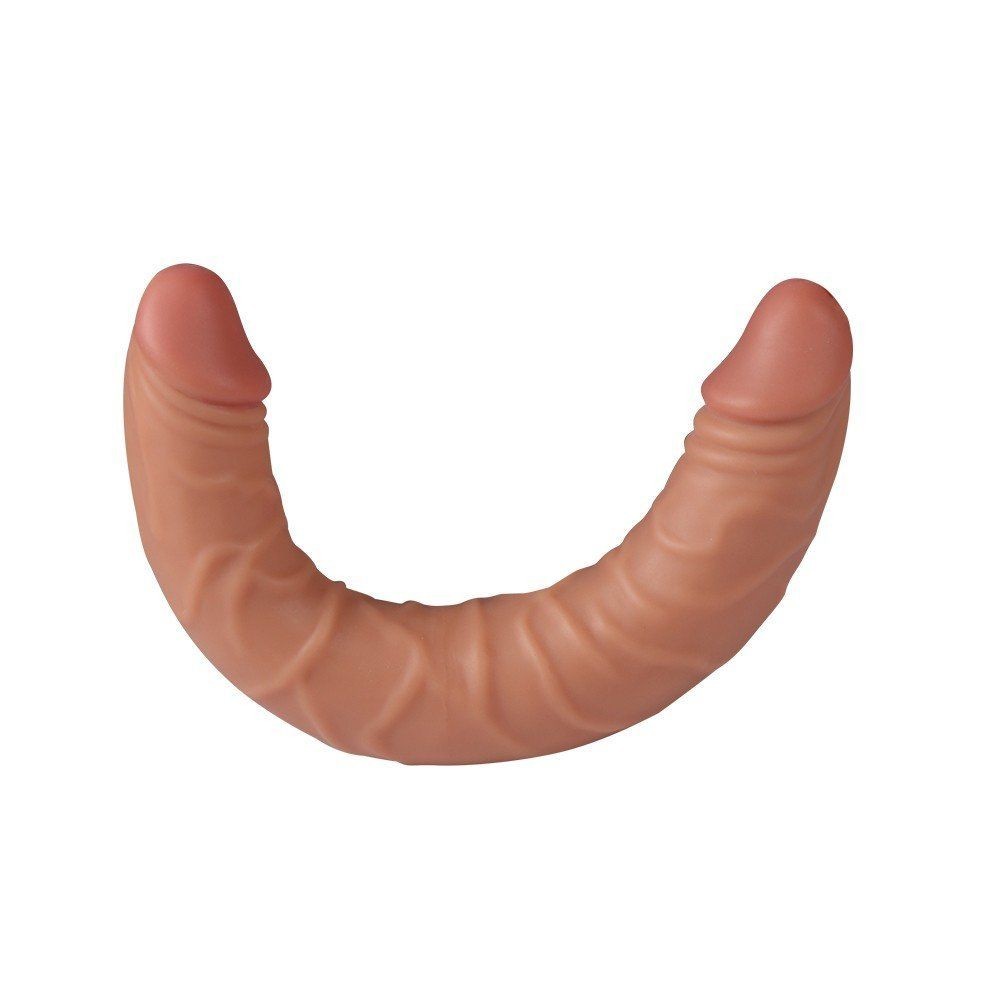 Shequ Lester 33 cm Flexible Çift Taraflı Realistik Penis XS-WBC10074
